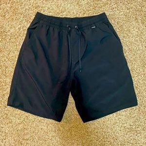 Men’s Black Medium Hybrid Shorts